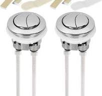 ZOCONE 2 Piezas Pulsador Cisterna Universal, 38mm, Botón de Inodoro Botón  Reemplazo de Doble Descarga Botón del Tanque del Inodoro Botones Cisterna  ...