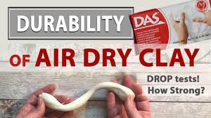 Does the residue or scent of the acetone bother the birds enclosed inside the house? Das Air Dry Clay Durability Stop Cracks Youtube