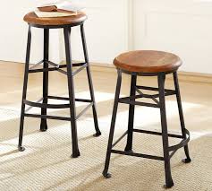 Decker Wood Seat Bar Counter Stools Pottery Barn