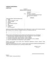 Sebagai contoh, surat perusahaan di bawah ini berisi pernyataan resmi bahwa perusahaan akan mematuhi segala peraturan yang berlaku sebagai persyaratan untuk mendapatkan tender pengadaan barang dan jasa. 15 Contoh Surat Tembusan Cq Kumpulan Contoh Surat