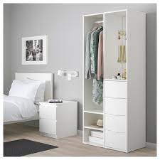 Dombås kleiderschrank von ikea → hier angebot ansehen! Sundlandet Open Wardrobe White 311 8x173 8x735 8 79x44x187 Cm Ikea Kleiderschrank Fur Dachschrage Kleiderschrank Kleiderschrank Planen