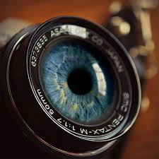 Eye In A Camera Lens Just Not Like The Rest Via Tumblr Photoshop Eyes Camera Illustration Human Eye
