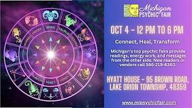 Michigan Psychic Fair at Hyatt House in Lake Orion, MI