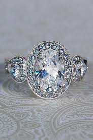 Oval Engagement Rings Halo Vintage White Gold Wedding Rings Unique Wedding Rings Vintage Oval Halo Engagement Ring