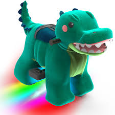 Easy to steer from left to right and it moves forward and backwards. Rechargeable 6v 7a Plush Animal Ride On Toy For Kids 3 7 Years Old With Safety Belt Unicorn Walmart Com Walmart Com