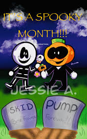 Friday night funkin' week 2. Skid And Pump Friday Night Funkin Etsy