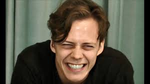 Chapter two, bill skarsgård, teaches our host how to contort his face into the villain's trademark grin. Bill Skarsgard Audition And First Makeup Test For Pennywise Youtube
