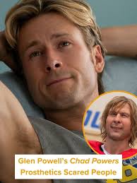 Glen Powell Facial Hair