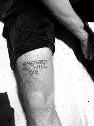 Top 61 Memento Mori Tattoo Ideas 2020 Inspiration Guide Small Thigh Tattoos Thigh Tattoo Men Memento Mori Tattoo
