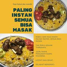 Nasi basmati dapat ditemukan di bagian gourmet supermarket anda atau di toko makanan timur tengah. Jual Kebuli Lezzat Beras Basmati Nasi Kebuli Instan Komplit Dengan Bumbu Basah 400g Murah Juni 2021 Blibli