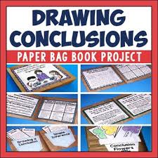Drawing Conclusions Paper Bag Book