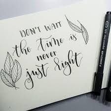 Carpe Diem Handlettering Lettering Brushlettering Tombow Pigmentliner Staedtler L Hand Lettering Brush Lettering Practice Lettering Practice