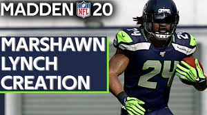 Get 2019 nfl game logs and career game log information at fox sports. Rb Marshawn Lynch Seattle Seahawks Creation Madden 20 Ps4 Xbox 1 Pc Youtube