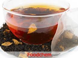 We use certifed organic f.t.o.p. Black Tea Extract Foodchem International Corporation