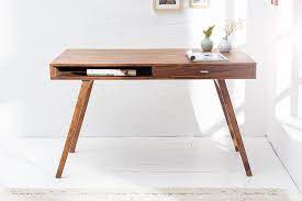 Schreibtisch weiß holz boden belag use of flooring there are many ways to create the perfect finish and to provide the everlasting décor to your house in today's modern era. Schreibtisch Holz Sheesham 120 Cm Riess Ambiente De