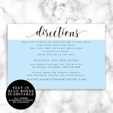 Directions Template Editable Pdf Directions Insert Directions Cards For Wedding Invitation Enclosure Nautical Wedding Invitations Wedding Templates Templates
