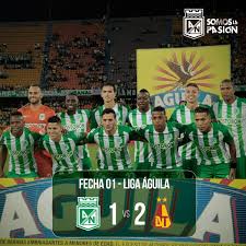 Match ends, atlético nacional 1, deportes tolima 2. Atletico Nacional On Twitter Final Del Partido Nacional 1 2 Deportes Tolima Vamosverdolaga