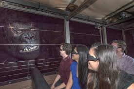 The movie is beating its tracking estimates with a near $60m estimated opening, after logging $20.2m on friday and $23.9m on saturday. A Kong That S Truly King Size Universal Orlando S Skull Island Will Transport You To A Lost World Daily Mail Online