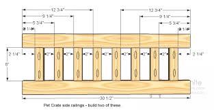 Diy barn door dog crate. Large Wood Pet Kennel End Table Ana White