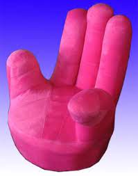 hand finger swivel chair hand chair furniture design chair swivel chair