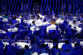 The 2012 olympics is the 30th edition of this international sports competition. Opening Ceremony London 2012 Did Director Take Shot At Us On Health Care Csmonitor Com