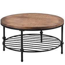 Dovetailed, solid wood drawer box; Light Wood Round Coffee Tables You Ll Love In 2021 Wayfair