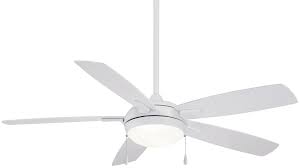 Their technique of approaching elegance is simple because they do not use brassy colors or wild styles. Minka Aire Lun Aire 54 Led Ceiling Fan In White Lightsonline Com