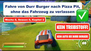 Um von durrr burger zu pizza pit zu gelangen, muss man zunächst einmal wissen, wo die beiden zu finden sind. Fahre Von Durr Burger Nach Pizza Pit Ohne Das Fahrzeug Zu Verlassen Auftrag Fortnite Woche8 Youtube