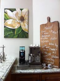 Espresso Bar Love This Rancilio Espressomachine Rocky Guten Tag Kaffee Kuche