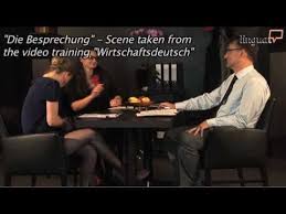 Business German Wirtschaftsdeutsch The Meeting Die Besprechung By Linguatv Com Youtube Deutsch Lernen Deutsch Deutsche Grammatik