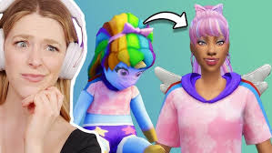 The Sims 4 : Create A Sim : Olivia Bennett & Zane Summers