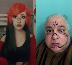 #dueto com @Bunni #fyp #regularshow #regularshowcosplay  #margaretregularshow #margaretcosplay #cosplay #mordecai #acting