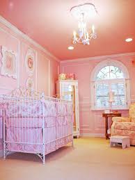 It is a thing to take for sure that pink toile colored design bedding does amazing in preserving beauty and elegance to accommodate fine bedding for kids. Pink Nursery With White Crib And Toile Fabric Hgtv