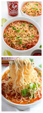 20 Minute Spicy Sriracha Ramen Noodle Soup Video Baker By Nature Recipe Homemade Ramen Noodle Recipes Easy Homemade Ramen Noodles
