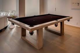 Concrete Billiard Furniture Modern Pool Table Pool Table Room Outdoor Pool Table