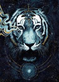 In The Darkness Tiger Poster Print By Jonna Hyttinen Displate In 2020 Tiger Art Tiger Artwork Tiger Painting
