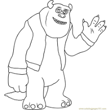 Monsters Inc Coloring Pages For Kids Printable Free Download Coloringpages101 Com