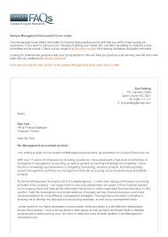 Management Accounting Position Cover Letter Templates At Allbusinesstemplates Com