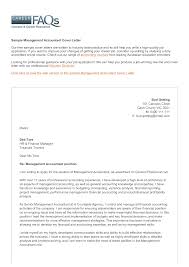 Senior accountant cover letter (with examples) as a senior accountant, you're not out to get your first job. Management Accounting Position Cover Letter Templates At Allbusinesstemplates Com