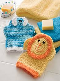 Over 200 free knitted sweaters and cardigans. Crochet Baby Children Patterns Bath Mitts Crochet Pattern