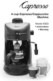 User manuals, capresso coffee maker operating guides and service manuals. Capresso 303 Instruction Manual Pdf Download Manualslib