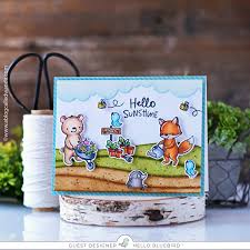 Today i'm sharing a card using the new field. Hello Bluebird New Release May 2021 Bloom And Grow Card And Koala Card A Blog Called Wanda
