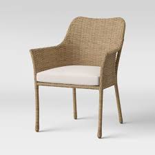 Whimbrel Steel Patio Dining Chair White Opalhouse Steel Dining Chair Patio Dining Patio Dining Chairs