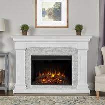 May 20, 2021 · an oversized clock brings your eye up from the hearth to see what is on the mantle. Tall White Fireplace Wayfair