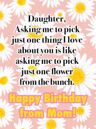 One thing that they all have in common is that they are guaranteed to put a smile on your mother's face. Wish All The Dreams Come True Happy Birthday Cards For Daughter From Mother Birthday Greeting Cards By Davia