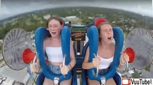 #pass out #heights #fail #amusement park #fails #popular videos #viral videos #slingshot #faint #adrenaline #funny pictures #reacting ­. Slingshot Ride Fail
