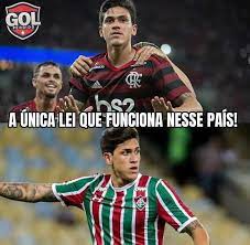 O time comandado por sylvinho perdeu por 2 a 0, na neo química arena, em confronto válido pelo jogo de ida da terceira fase da copa do brasil. Confira Os Melhores Memes Da Derrota Do Fluminense Para O Flamengo Galerias