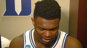Zion Williamson Interview After Duke's 77-76 Win Over UCF In NCAA Tournament