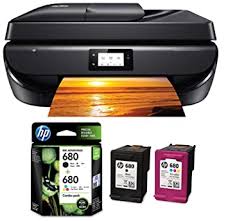 Check spelling or type a new query. Hp Deskjet 5275 All In One Ink Advantage Wifi Printer With Fax Adf Duplex Printing Black Hp X4e78aa 680 Combo Pack Black Tri Color Ink Cartridges Amazon In Computers Accessories