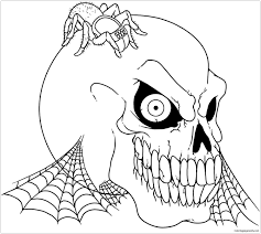 Download free printable halloween coloring pages. Scary Halloween 1 Coloring Pages Halloween Coloring Pages Coloring Pages For Kids And Adults